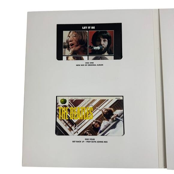 The Beatles Let it Be 6 Disc Edition CD & Blu-Ray Apple Studios Missing Cover - Picture 13 of 16